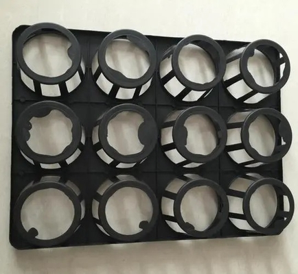 Pote plástico conveniente simple Tray Tear Resistant Glazed