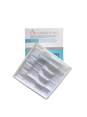 Caja de embalaje de medicinas plásticas de cáscara interna personalizada con cáscara de burbuja de ampolla