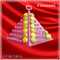 7 pirámide de empaquetado fina Mini Macaron Stand de Macaron de la capa 1m m plástica
