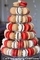 Torre plástica 2017 de Macaron del soporte claro de Macaron del soporte de la torre de Macaron de la categoría alimenticia nueva con el certificado del CE