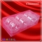 Caja plástica del ANIMAL DOMÉSTICO 6pcs Macaron de la ampolla que empaqueta con la tapa clara