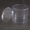 Tubo claro del cilindro del Pvc de los envases de plástico del tubo del cilindro con la tapa