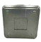 Caja vaccínea de empaquetado negra plegable del refrigerador del transporte de la espuma del EPP de 6 galones