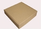 20pcs ligero Brown plegable acanaló la caja de envío plana de empaquetado de papel