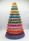 Macaron de plástico blanco de 6 niveles de 1 mm para embalaje Macaron Wedding Display