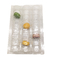 18 PC Macaron plástico Tray Food Grade Custom Size Logo For Chocolate Sugar