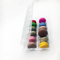Bandeja de encargo de Tray Recyclable Box Plastic Chocolate del claro de Macaron de 6 paquetes