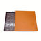 Chocolate de lujo que empaqueta las PC anaranjadas de la caja 25 de papel de Kraft con interno plástico