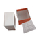 Grabación en relieve de empaquetado de papel rígida de la categoría alimenticia de la caja de regalo del chocolate de 4 PC