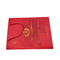 Bolsa de papel rígida de lujo roja de la caja de regalo que empaqueta a Logo For Tea Chocolate de encargo