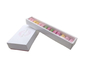 Caja de regalo de color caramelo con cáscara de caramelo Macaron cartón blanco Embalaje de regalo de caja personalizada