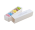 Caja de embalaje de macarrones Cartón de productos coloridos Pequeño lote personalizado