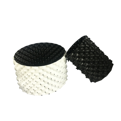 Potes multifuncionales del aire del plástico del diámetro 44L de los 40cm blanco del negro de 10 galones