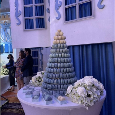 Estand de exhibición de macarrones de 13 pisos Estand de exhibición de macarrones de 13 pisos Estand de exhibición de macarrones multipropósito Estand de exhibición de macarrones multipropósito Torre de macarrones