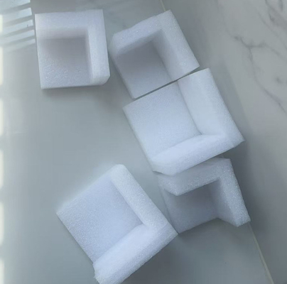 Protección de borde de algodón de perla protección de esquina de muebles de puerta y marco de ventana de protección de borde de la tira anti-colisión espuma de espuma en forma de L-U