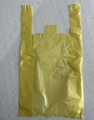 Bolsas de compras personalizadas de HDPE con alta resistencia al impacto y bolsas de mano de plástico reciclable