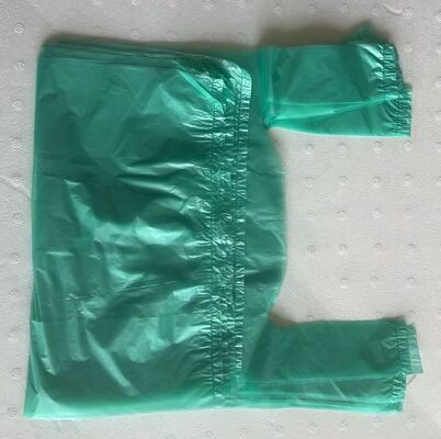 Bolsa de plástico portátil de HDPE personalizada con alta resistencia al impacto y material reciclable