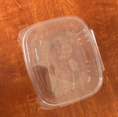 Caja de embalaje de frutas personalizable con PET reciclable y sellado térmico para una protección perfecta