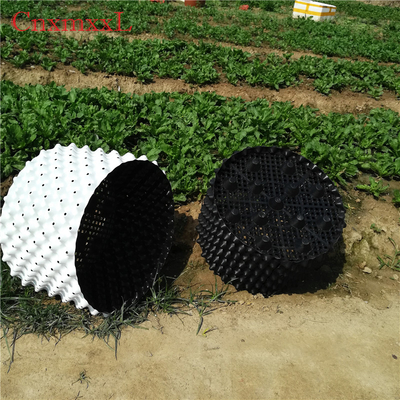 Cubos blancos de la poda del aire del invernadero de los potes del aire del plástico del HDPE del crecimiento 0.9m m de la raíz