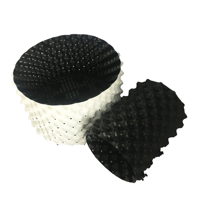 Potes multifuncionales del aire del plástico del diámetro 44L de los 40cm blanco del negro de 10 galones