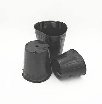 Venta al por mayor de plástico negro blister suave semillas de flores maceta para árbol