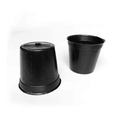 Potes de plástico para flores para el hogar