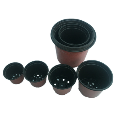 Venta caliente Caja redonda Blanda Hidropónica Fresca Florera Pot Resistente al envejecimiento