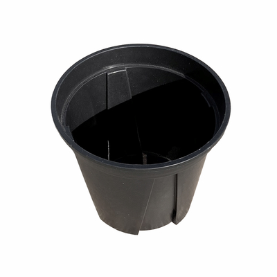 Por mayor 2.5L Negro Jardín plástico de la guardería de galón de la maceta de galón de espesor Bonsai poda hecha de PP / HDPE