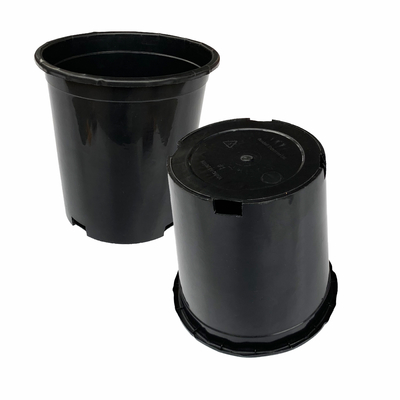 Durable Gran diámetro de 165 mm Macetas de plástico duro de flores 17 cm de altura