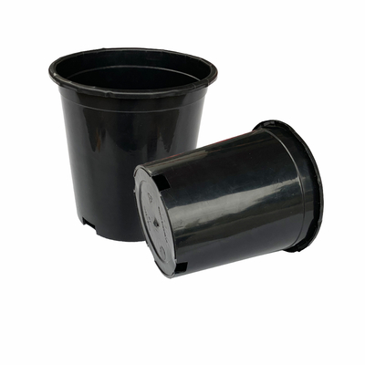 Durable Gran diámetro de 165 mm Macetas de plástico duro de flores 17 cm de altura
