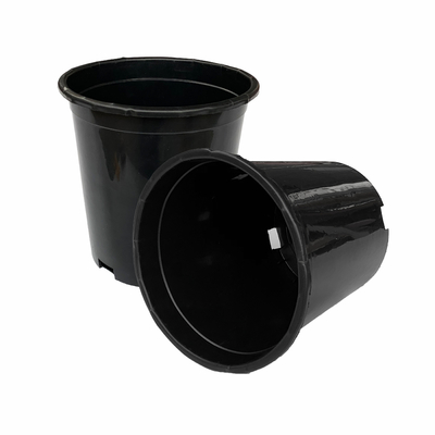 Durable Gran diámetro de 165 mm Macetas de plástico duro de flores 17 cm de altura