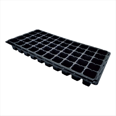 72 50 Potas de plástico para semillas Celular bandeja de semillas Flores Planta de macetas de vivero