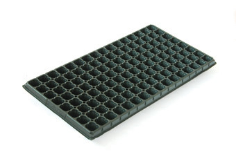 72 50 Potas de plástico para semillas Celular bandeja de semillas Flores Planta de macetas de vivero