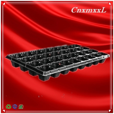 72 50 Potas de plástico para semillas Celular bandeja de semillas Flores Planta de macetas de vivero
