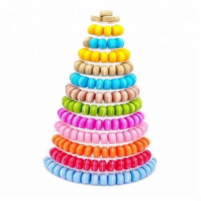 Nueva Pirámide de la Torre Macarón de 13 niveles de plástico
