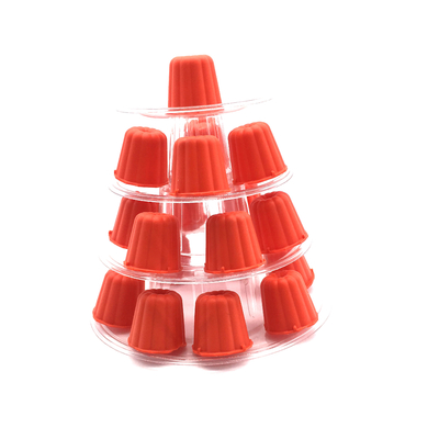 Cuadro de soporte de torre de 4 niveles para la decoración del pastel de bodas