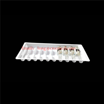 Envases de cápsulas de plástico de alta calidad 1 ml 2 ml 5 ml 10 ml Envases de plástico transparentes con ampollas