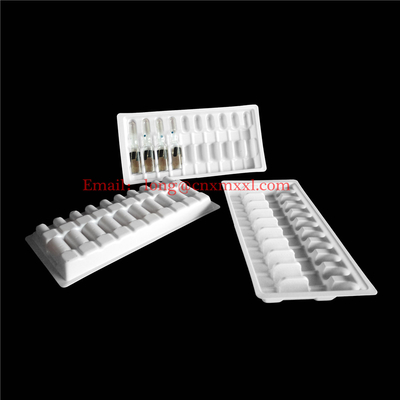 Envases de cápsulas de plástico de alta calidad 1 ml 2 ml 5 ml 10 ml Envases de plástico transparentes con ampollas