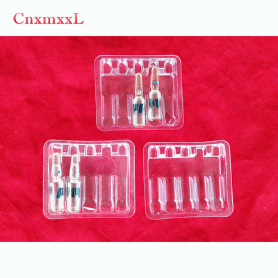 Certificado ISO Vial Envases de ampollas Envases de plástico para 2 ml 3 ml 5 ml 10 ml