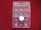 Caja plástica de la ampolla de la cubierta del PVC de la bandeja de la ampolla de la pelota de golf de las células de PETG 6