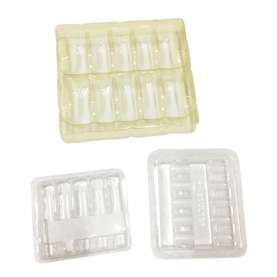 Envases de ampollas PS transparentes 1 ml X 5 ampollas Envases de plástico con ampollas