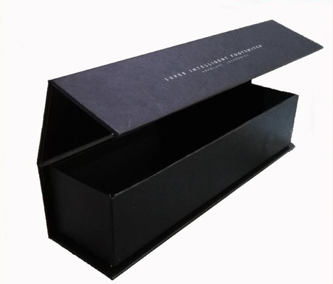 Caja de regalo magnética de forma cuadrada y larga hecha con papel