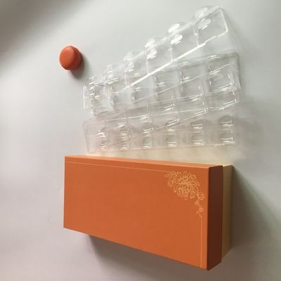 pet macaron box plastic macaron holder  macaron display box  macaron takeaway box  macaron pastry container clamshell macaron tray