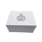 Caja plegable rígida blanca de papel del regalo que empaqueta para la ropa y los zapatos