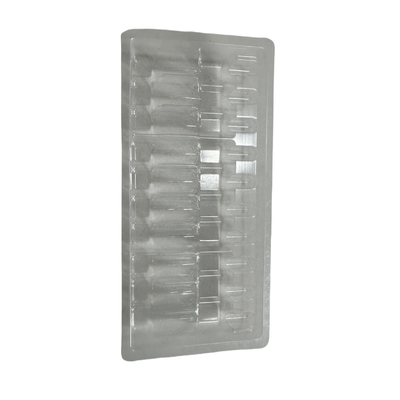 Envases para productos frágiles PET Envases para botellas de vidrio Envases para envases fijos Envases para inyección de agua 1 ml 2 ml 5 ml 10 ml Envases para ampollas