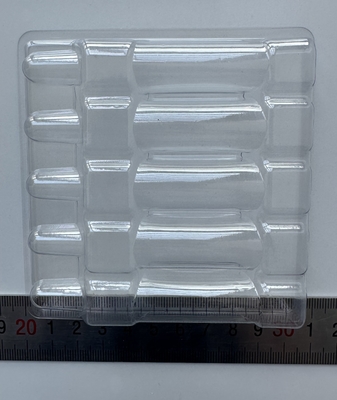 Envases para productos frágiles PET Envases para botellas de vidrio Envases fijos Envases para inyección de agua 1 ml 2 ml 5 ml 10 ml 5 paquetes