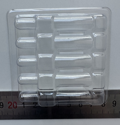 Envases para productos frágiles PET Envases para botellas de vidrio Envases fijos Envases para inyección de agua 1 ml 2 ml 5 ml 10 ml 5 paquetes