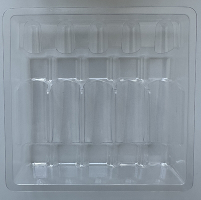 Envases para productos frágiles PET Envases para botellas de vidrio Envases fijos Envases para inyección de agua 1 ml 2 ml 5 ml 10 ml 5 paquetes