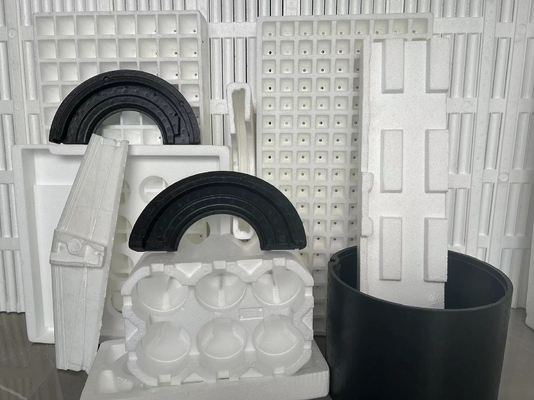Espuma de EPS con protección especial de borde de revestimiento Protección de esquina Polydragon Moldear máquina de hielo Pack de espuma