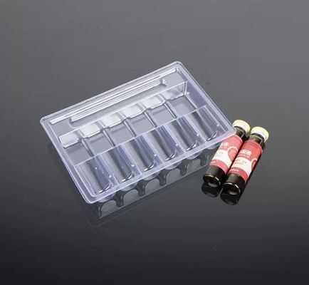 Envases para ampollas de líquido oral de 10 ml Envases para vacío transparentes de PET, envases de 5, 10, 12